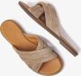 VIA VAI Slippers Dames Harita Liv Maat: 37 Materiaal: Suède Kleur: Beige - Thumbnail 9