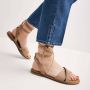 VIA VAI Sandalen Dames Harita Zen Maat: 38 Materiaal: Suède Kleur: Beige - Thumbnail 12