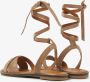 VIA VAI Sandalen Dames Harita Zen Maat: 38 Materiaal: Suède Kleur: Beige - Thumbnail 8