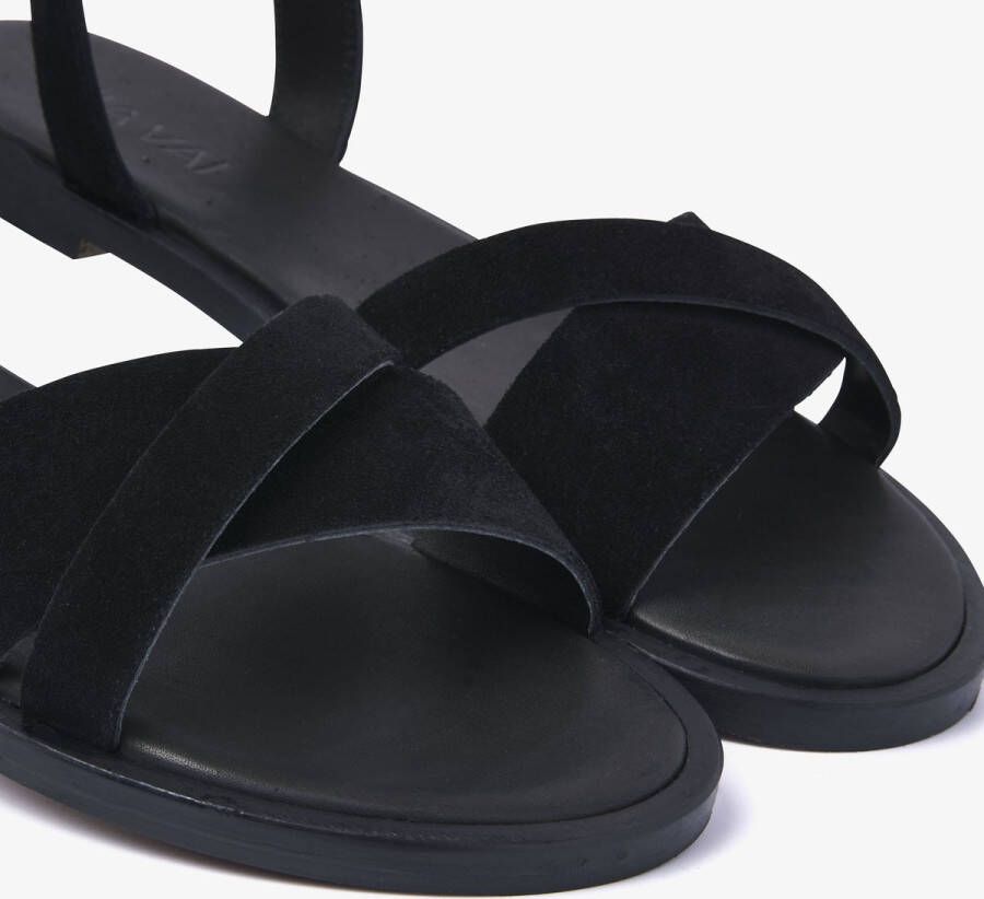 VIA VAI Harita Zen Sandalen Zwart