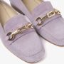 VIA VAI Indiana Leaf Loafers dames Instappers Lila Paars - Thumbnail 7