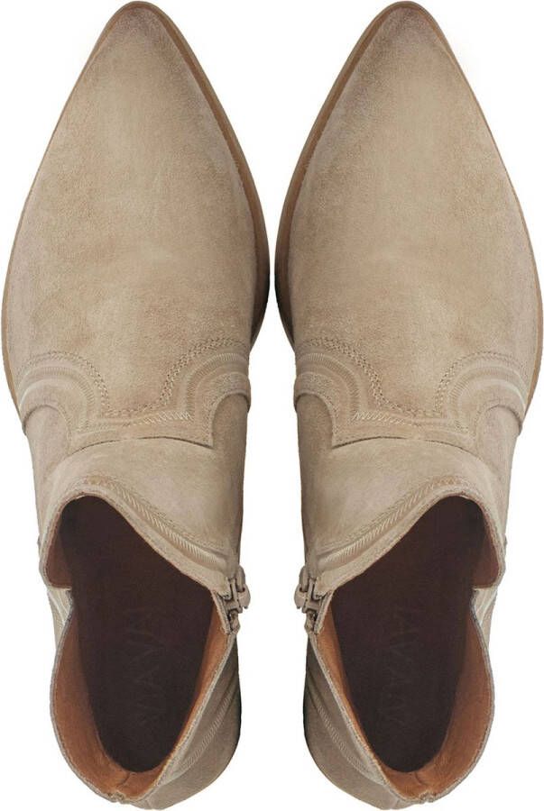 VIA VAI Jil Split Enkellaarsjes dames Beige