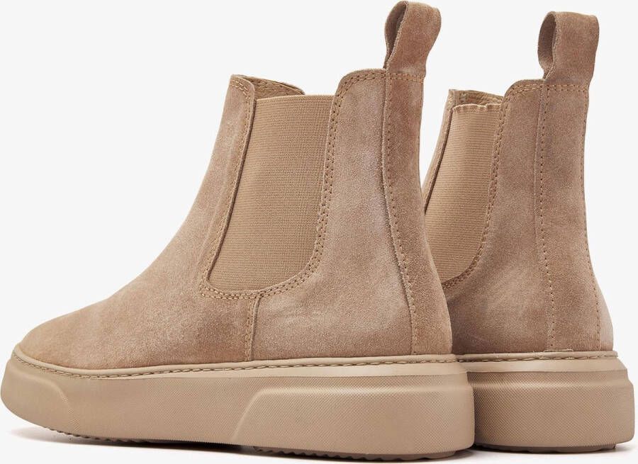 VIA VAI Juno Levy Chelsea boots dames Enkellaarsjes dames Beige