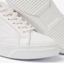 VIA VAI Juno Uni witte sneakers Wit Leer Lage sneakers Dames - Thumbnail 4