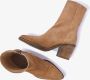 VIA VAI Kailee Faye Bruin Suede Enkellaars met hak Dames - Thumbnail 10