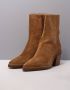 VIA VAI Kailee Faye Bruin Suede Enkellaars met hak Dames - Thumbnail 12