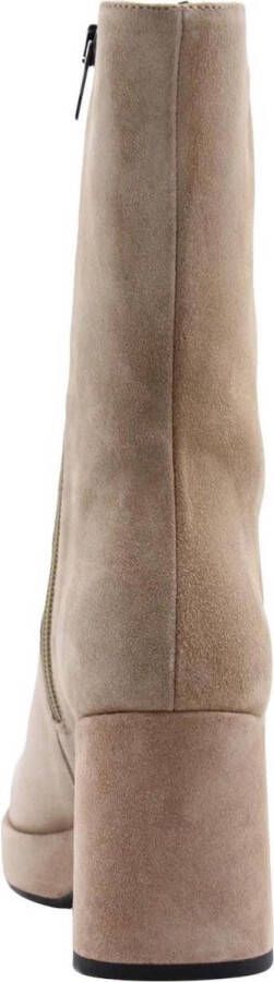 VIA VAI Lilla Seven Enkellaarsjes dames Beige