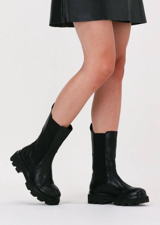 VIA VAI Livia Britt Chelsea boots dames Hoge Laarzen Zwart