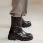 VIA VAI Enkelboots Dames Livia Brooke Maat: 42 Materiaal: Leer Kleur: Zwart - Thumbnail 9