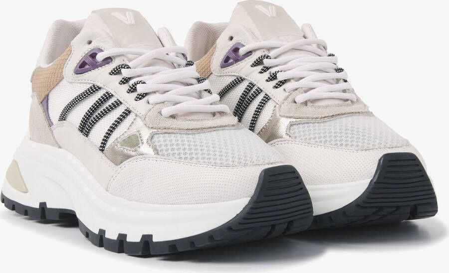 VIA VAI Liz Dae | Dragon combi Wit Leer Lage sneakers Dames - Foto 15