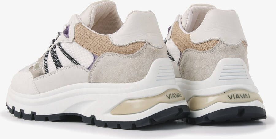 VIA VAI Liz Dae | Dragon combi Wit Leer Lage sneakers Dames - Foto 14