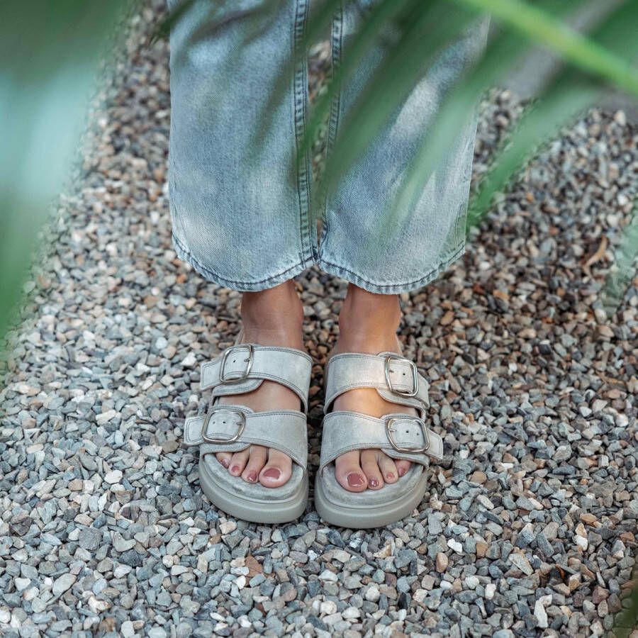 VIA VAI Maddison Dee Slippers Beige
