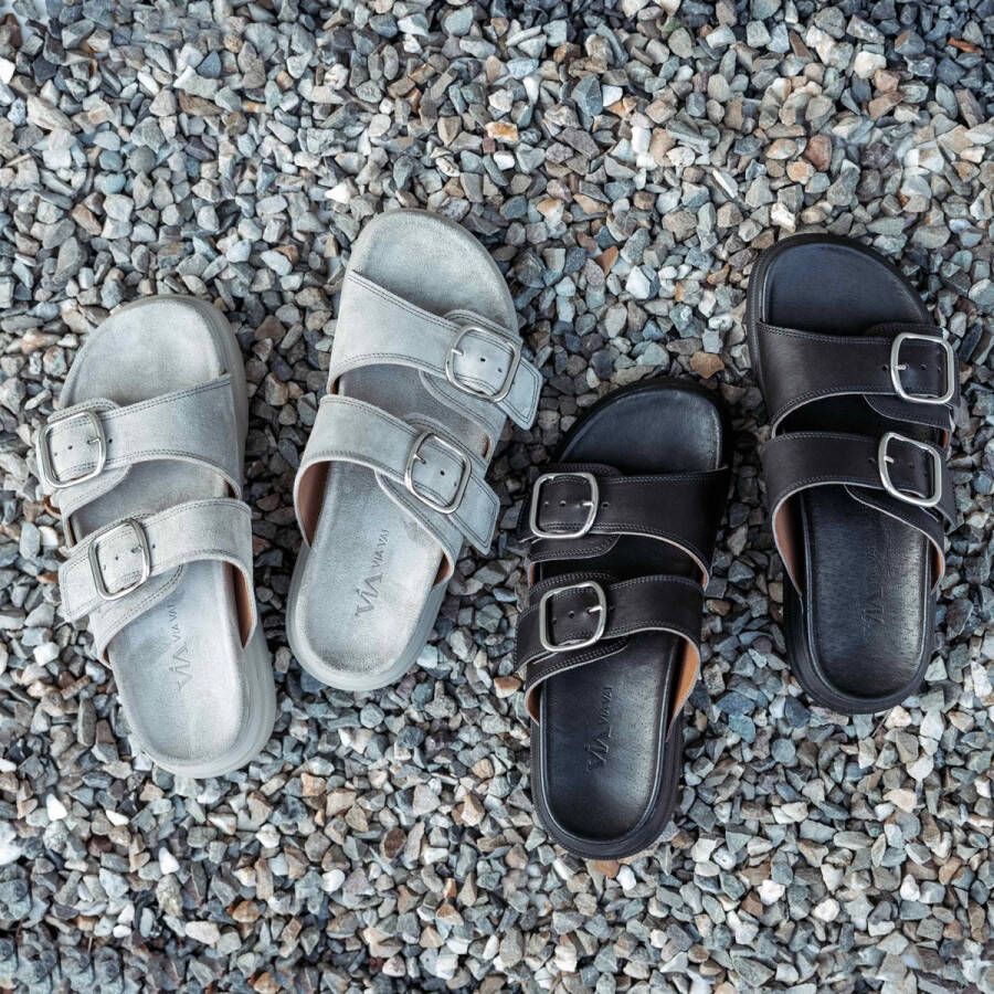 VIA VAI Maddison Dee Slippers Beige