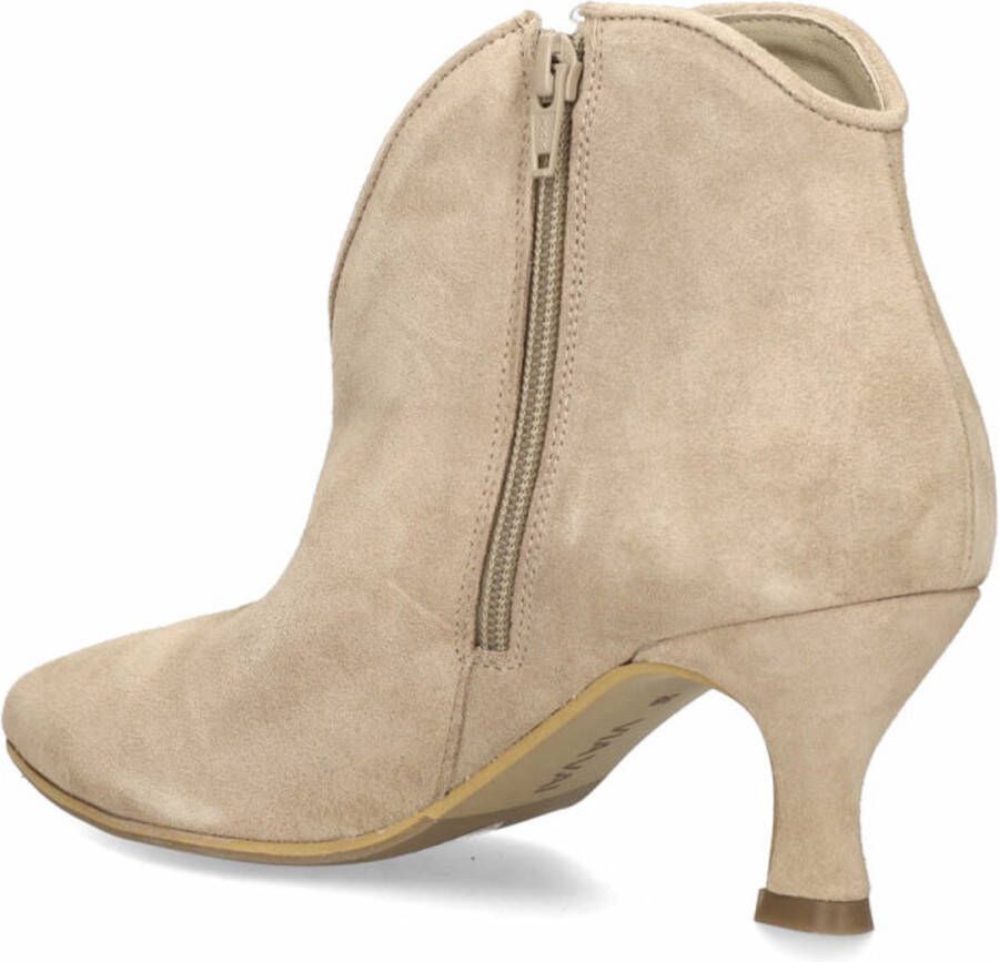 VIA VAI Noelle Rock Enkellaarsjes dames Beige