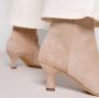 Via vai 59071 Noelle Rox 02-279 Beige Enkellaarzen - Thumbnail 10