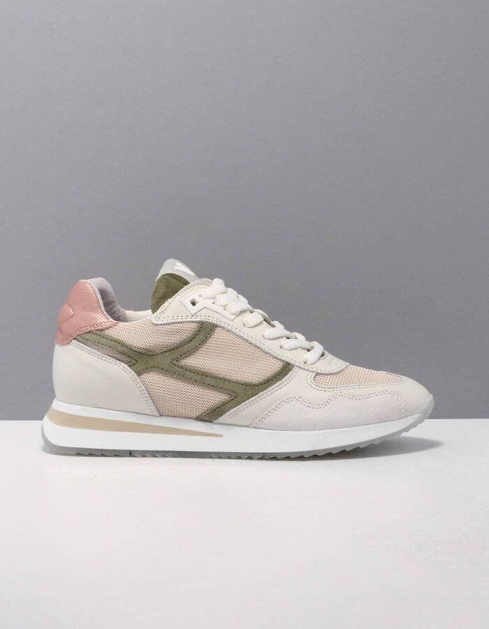 VIA VAI Nora Base Sneakers Beige Groen Roze