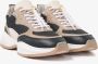 Via vai Pepper Jyll 58100 07-900 Black Beige Lage sneakers - Thumbnail 8