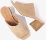 VIA VAI Muiltjes Dames Polly Maat: 36 Materiaal: Suède Kleur: Bruin - Thumbnail 12