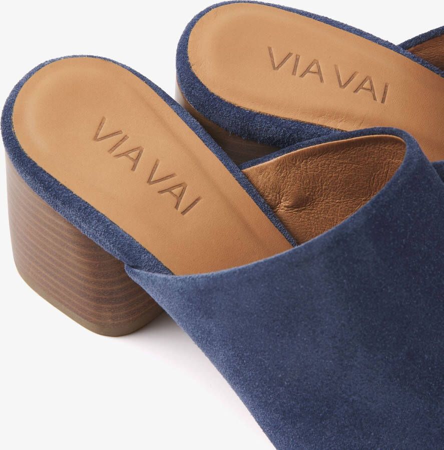 VIA VAI Polly Harper Sandalen Met Hak Blauw