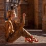 VIA VAI Sandalen Dames Polly Shade Maat: 39 Materiaal: Suède Kleur: Beige - Thumbnail 7