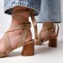 VIA VAI Sandalen Dames Polly Shade Maat: 39 Materiaal: Suède Kleur: Beige - Thumbnail 11