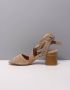 VIA VAI Sandalen Dames Polly Shade Maat: 39 Materiaal: Suède Kleur: Beige - Thumbnail 14
