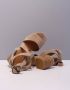 VIA VAI Sandalen Dames Polly Shade Maat: 39 Materiaal: Suède Kleur: Beige - Thumbnail 15