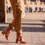 VIA VAI Sandalen Dames Polly Shade Maat: 39 Materiaal: Suède Kleur: Beige - Thumbnail 8