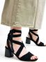 VIA VAI Sandalen Dames Polly Shade Maat: 36 Materiaal: Suède Kleur: Zwart - Thumbnail 10