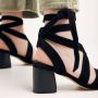 VIA VAI Sandalen Dames Polly Shade Maat: 36 Materiaal: Suède Kleur: Zwart - Thumbnail 7