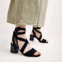 VIA VAI Sandalen Dames Polly Shade Maat: 36 Materiaal: Suède Kleur: Zwart - Thumbnail 8