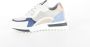 Via vai Posy Dash 58134 06-617 Beige Blue Lage sneakers - Thumbnail 12