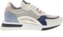 Via vai Posy Dash 58134 06-617 Beige Blue Lage sneakers - Thumbnail 10