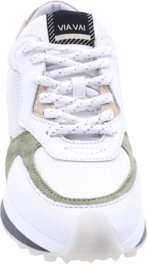 VIA VAI Posy Dash Sneakers Beige Groen