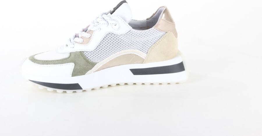 VIA VAI Posy Dash Sneakers Beige Groen