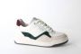 Via vai 58128 Sam Hudson 01-421 Wit Groen Lage sneakers - Thumbnail 13