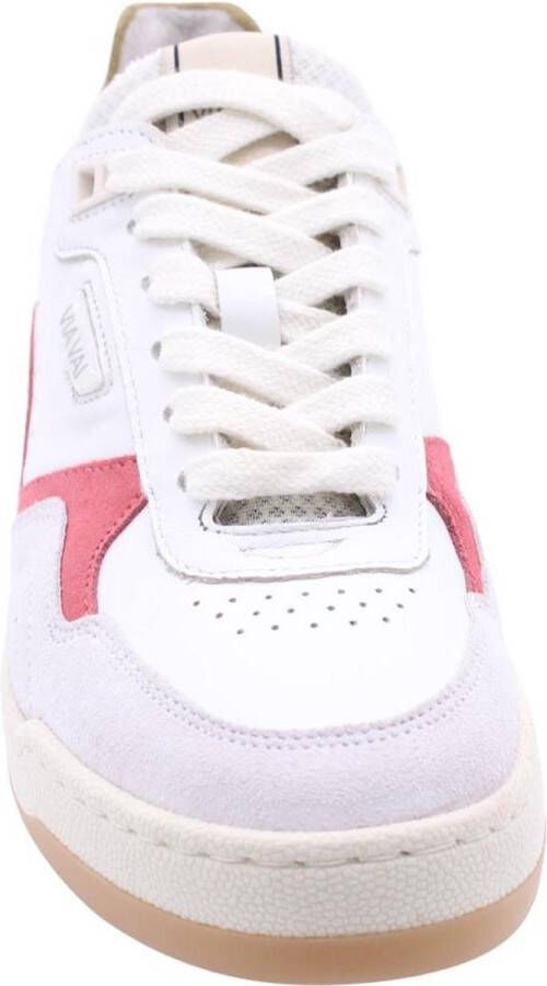 VIA VAI Sam Hudson Sneakers Wit Roze Beige