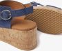 VIA VAI Sandalen Dames Sissel Raise Maat: 39 Materiaal: Suède Kleur: Blauw - Thumbnail 14