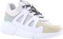 VIA VAI 60011 nora sneakers dames wit 03-200 dragon combi calcare leer - Thumbnail 12