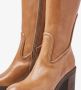 VIA VAI Hoge Laarzen Dames Taara Wayve Maat: 38 Materiaal: Leer Kleur: Cognac - Thumbnail 14