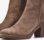 VIA VAI Taara Jade Sierra Farro Bruin Suede Enkellaars met hak Dames - Thumbnail 13