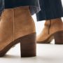 Via vai Suede Blokhak Naad 02 308 Sierra Cognac Boots - Thumbnail 8