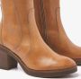 VIA VAI Hoge Laarzen Dames Taara Wayve Maat: 38 Materiaal: Leer Kleur: Cognac - Thumbnail 12
