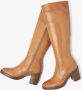 VIA VAI Hoge Laarzen Dames Taara Wayve Maat: 38 Materiaal: Leer Kleur: Cognac - Thumbnail 10