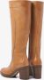 VIA VAI Hoge Laarzen Dames Taara Wayve Maat: 38 Materiaal: Leer Kleur: Cognac - Thumbnail 11