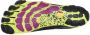 Vibram Five Fingers V-Run Runningschoenen Dames Black Yellow Purple - Thumbnail 3