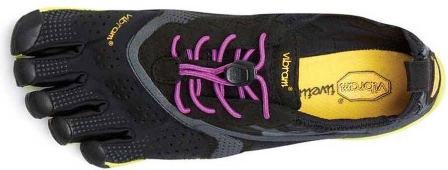 Vibram Fivefingers V-Run 16W3105 Black Yellow Purple