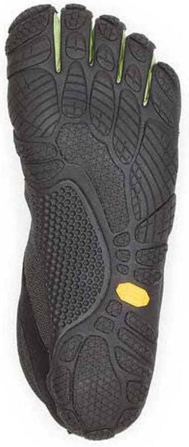 Vibram Fivefingers V-Run Retro Hardloopschoenen Black Green Black Dames