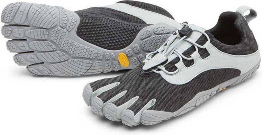 Vibram Fivefingers V-Run Retro Hardloopschoenen Black Grey Dames