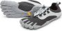 Vibram Fivefingers V-Run Retro Hardloopschoenen Black Grey Dames - Thumbnail 5